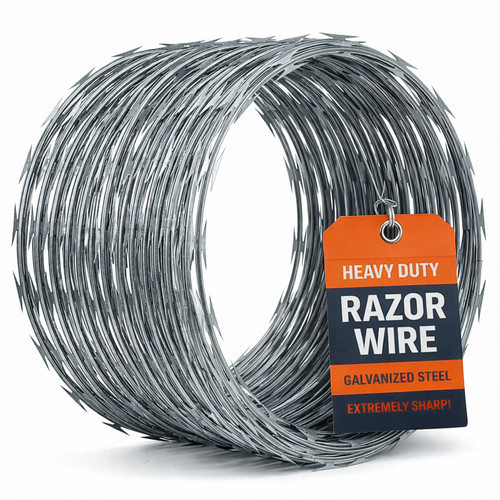 Galvanized steel cbt razor - galvanized,