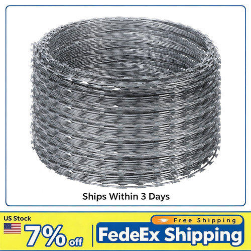 500 galvanized razor - razor, barbed